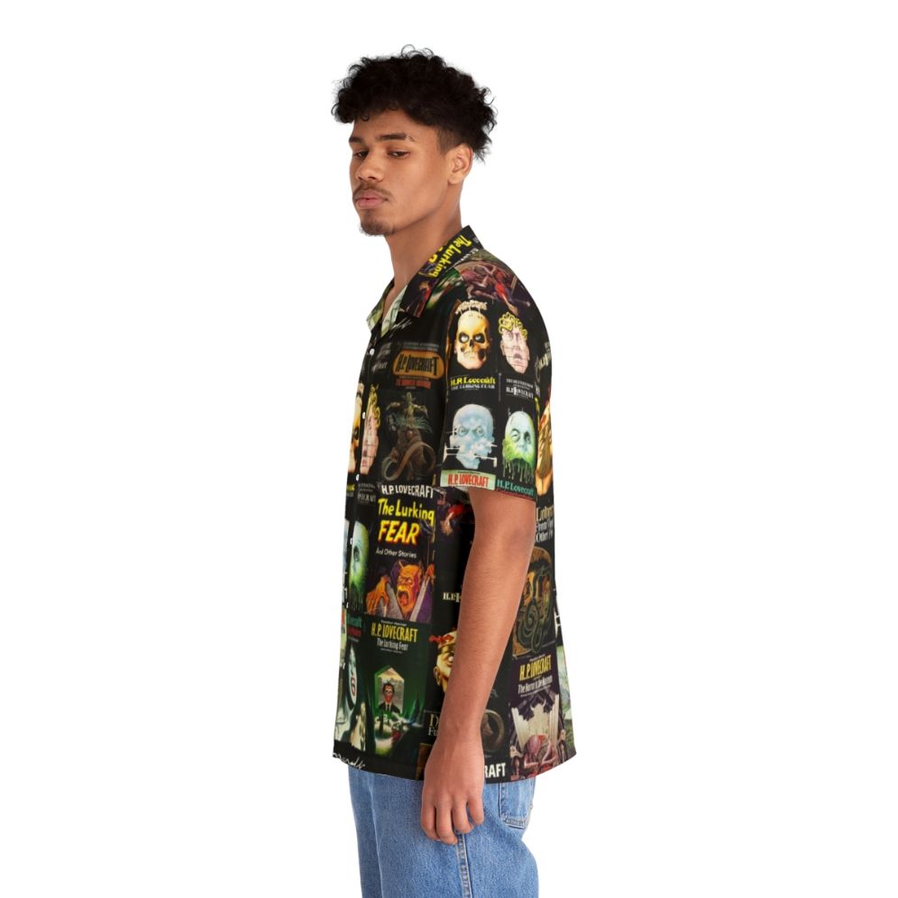 H.P. Lovecraft Inspired Horror Hawaiian Shirt - People Left