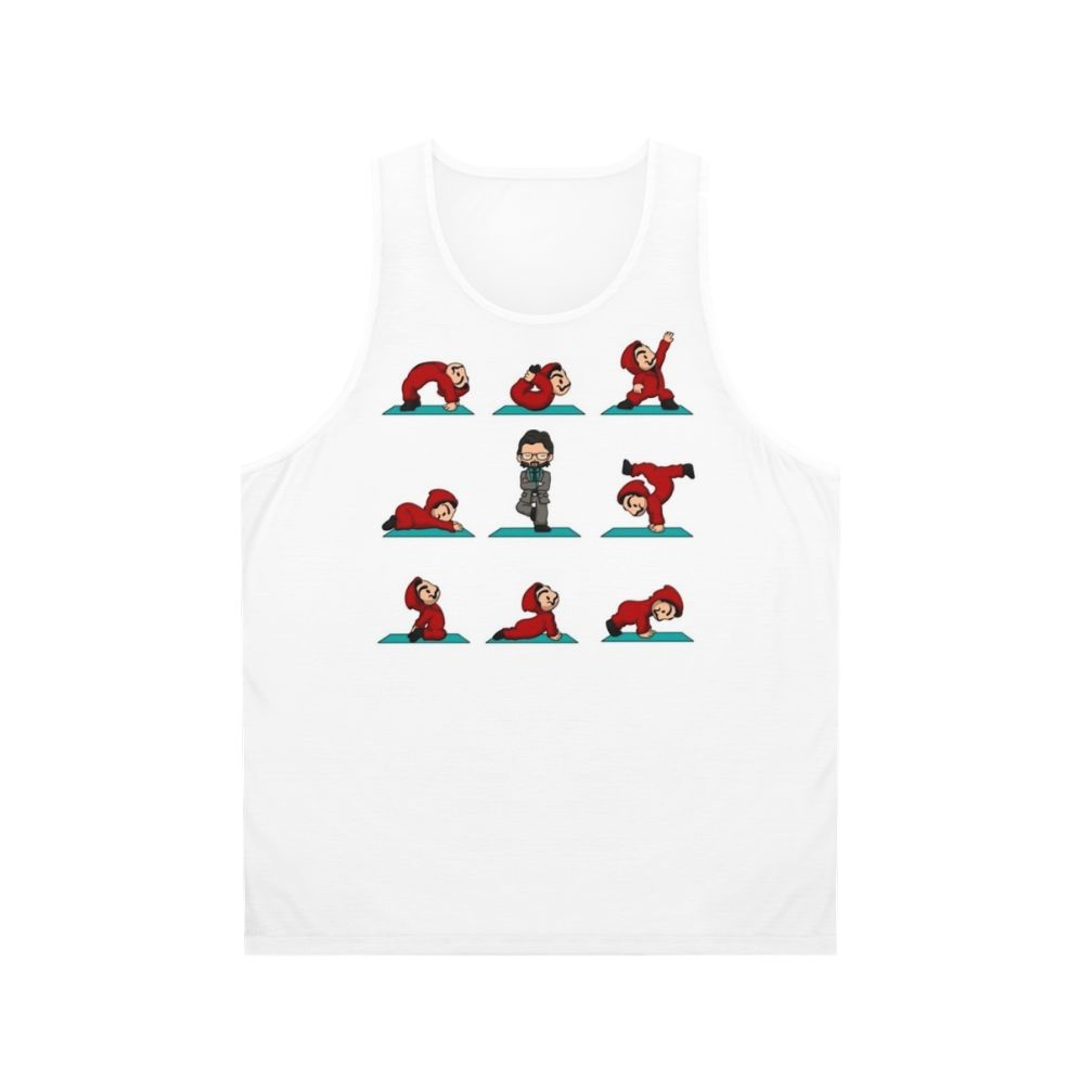 Money Heist Yoga Unisex Tank Top