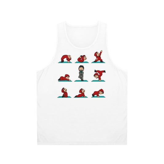 Money Heist Yoga Unisex Tank Top