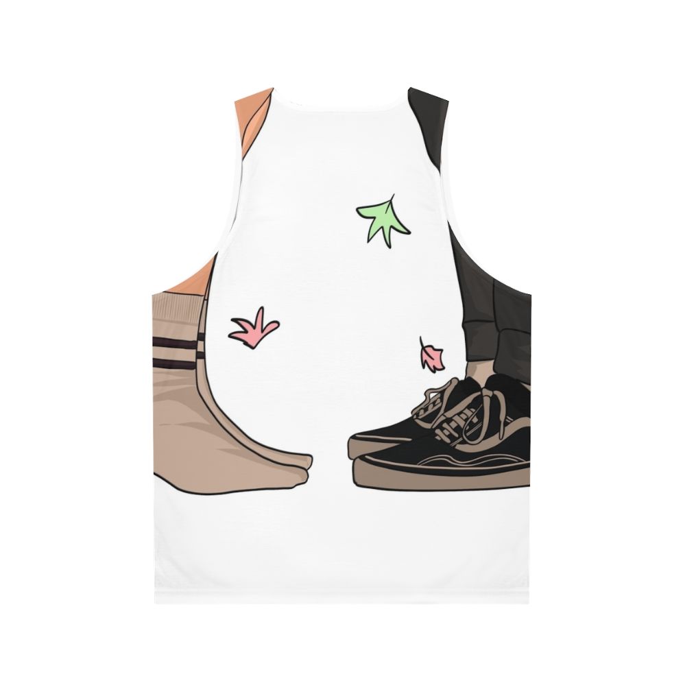 Heartstopper Nick and Charlie Unisex Tank Top - Back