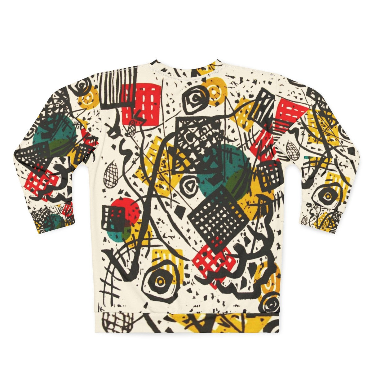 Wassily Kandinsky Abstract Expressionism Sweatshirt - Back