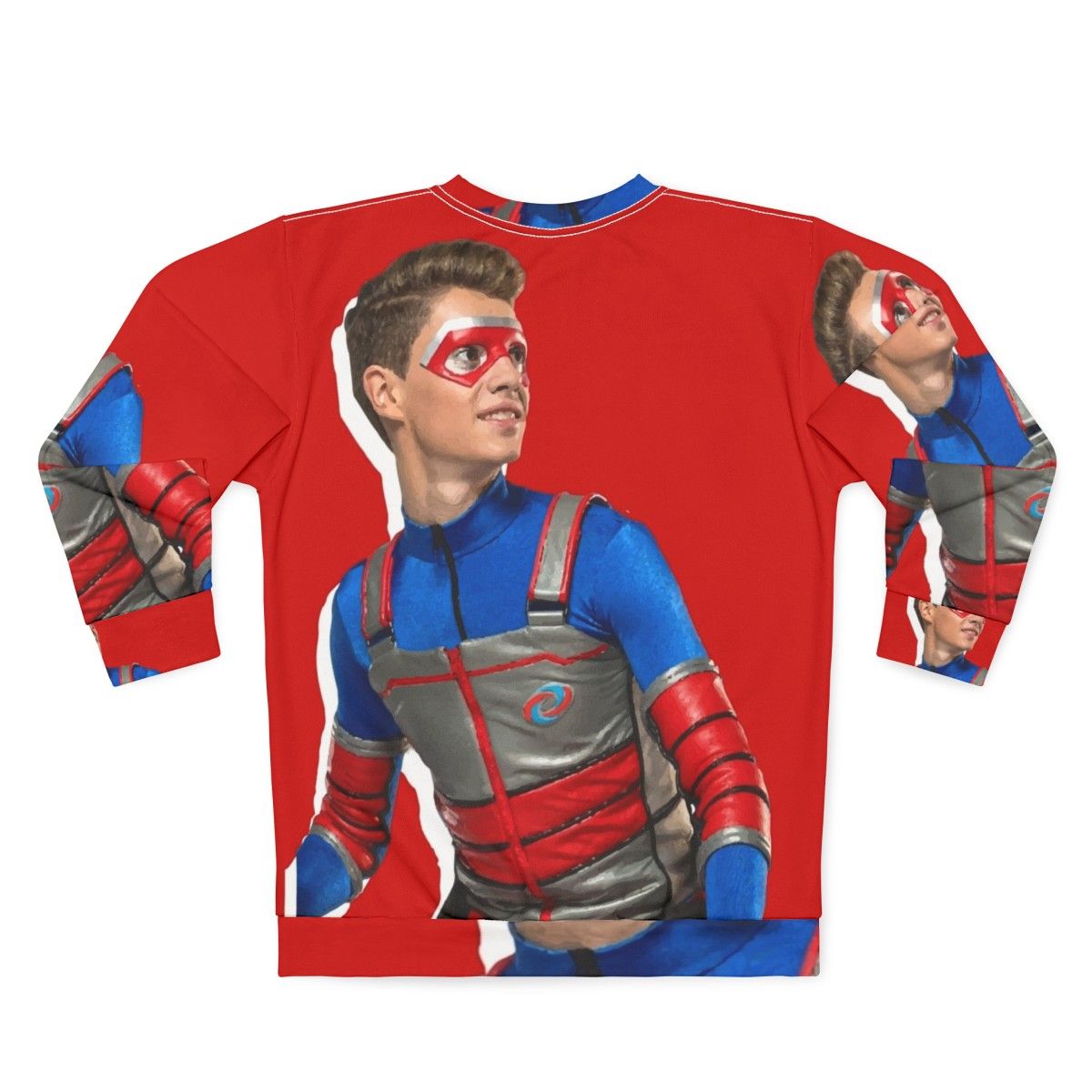 Kid Danger Action Red Sweatshirt - Back