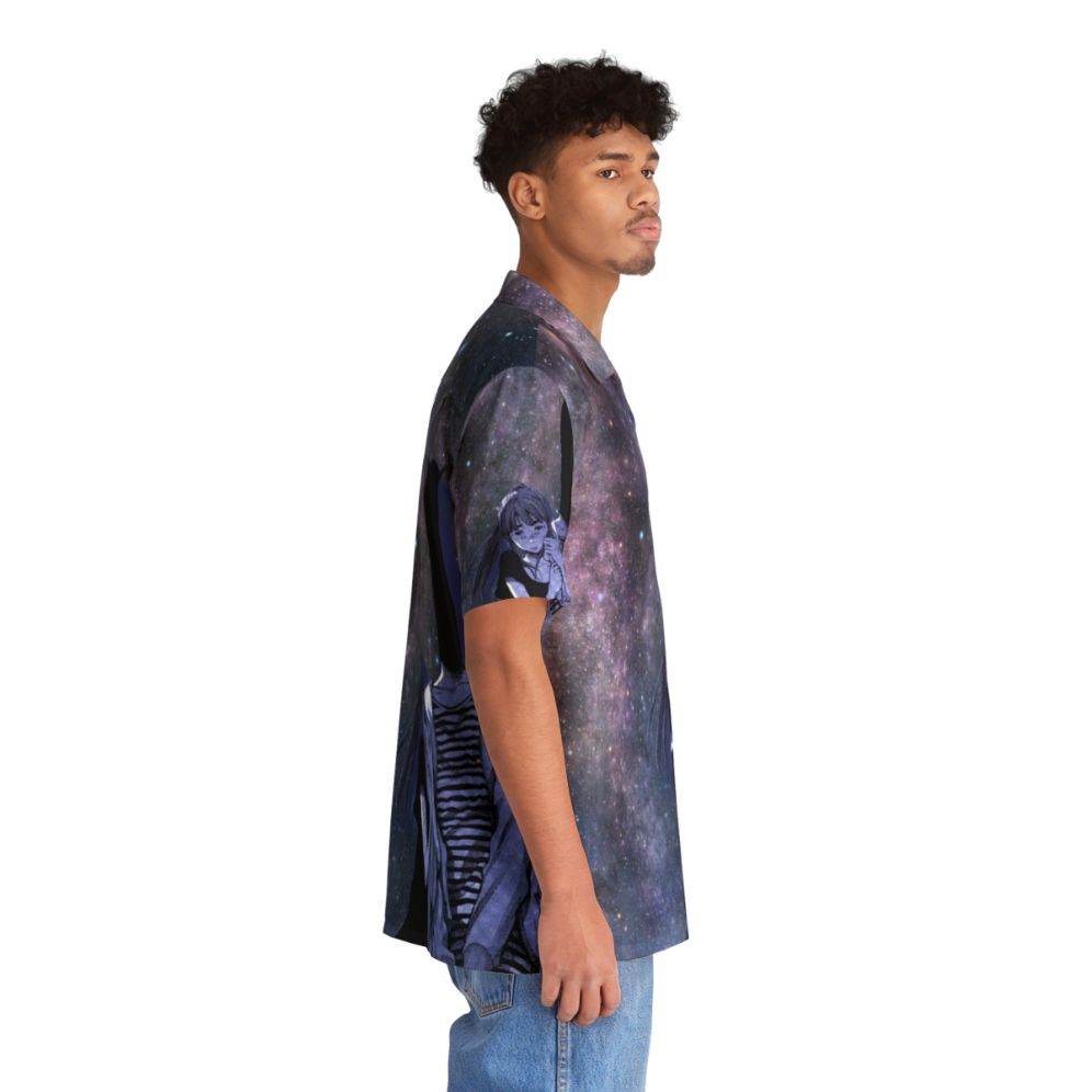 Starry Sky Hawaiian Shirt with Galaxy Pattern - People Pight