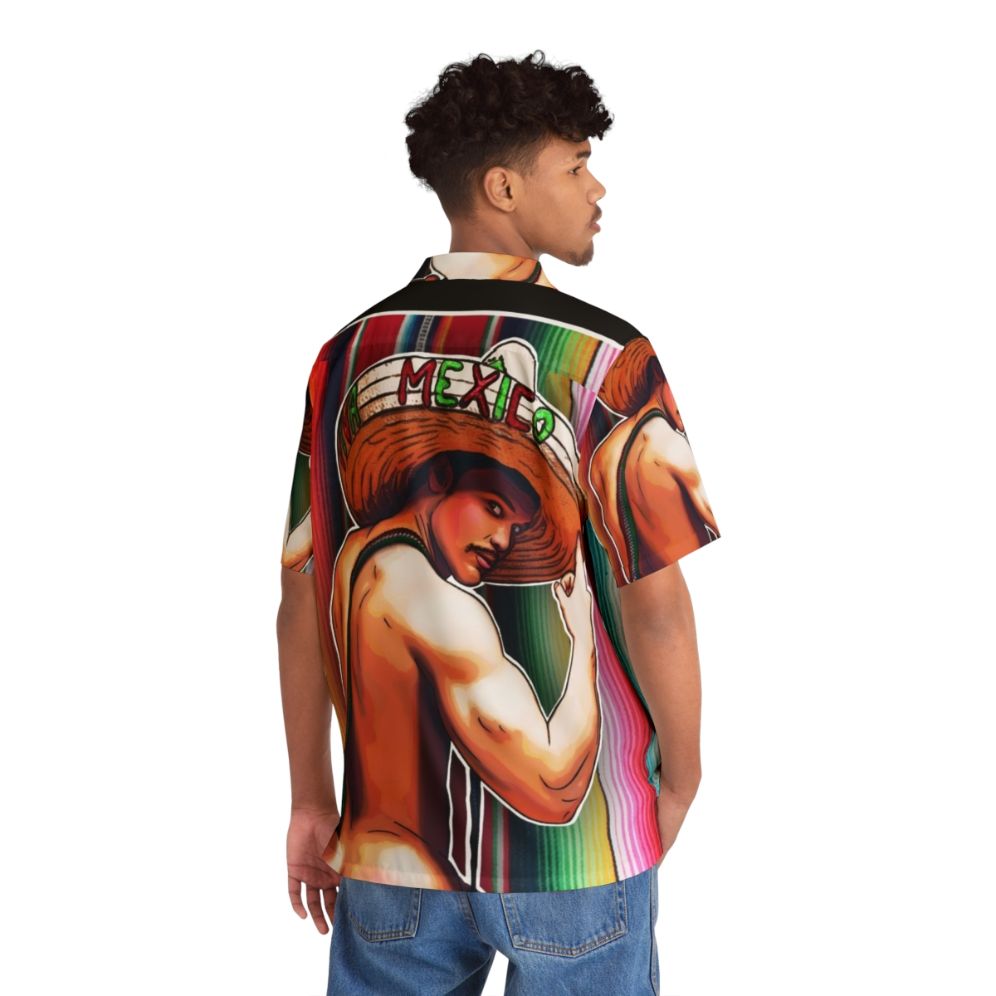 Mexican-Inspired Hawaiian Shirt for Tropical Vacations - People Back