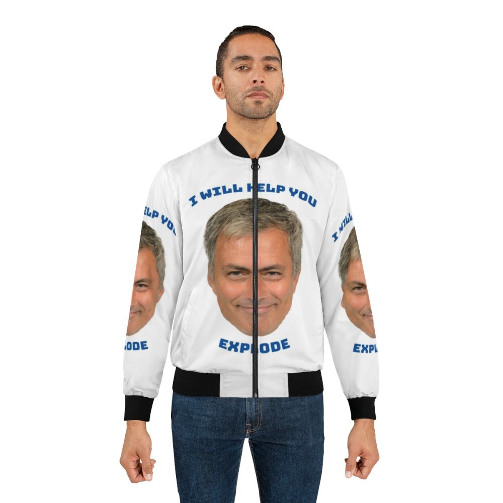 Jose Mourinho "The Special One" Bomber Jacket with Sassy Quote - Lifestyle