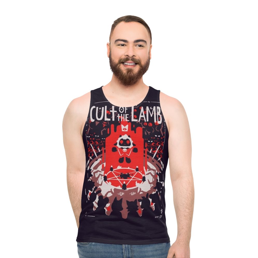 Cult of the Lamb unisex tank top - men