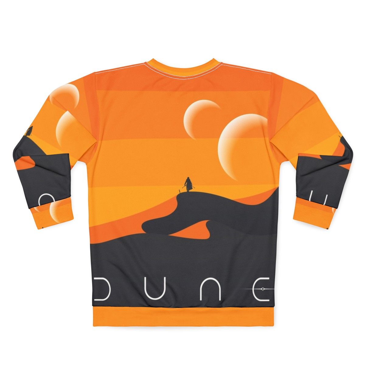 Dune 2021 Arrakis Landscape Sweatshirt - Back