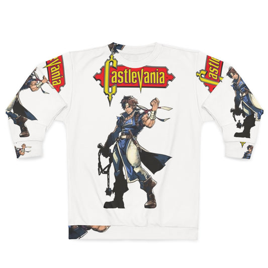 Castlevania Alucard and Belmont Crew Neck Sweatshirt