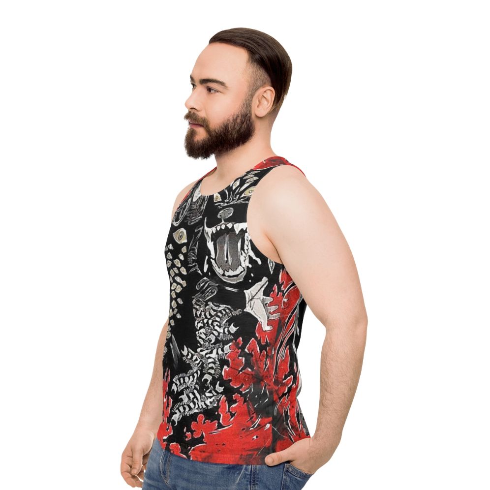 Hellsing Alucard Unisex Anime Tank Top - men side