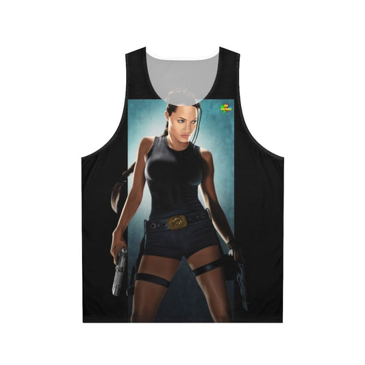 Tomb Raider Unisex Tank Top featuring Lara Croft