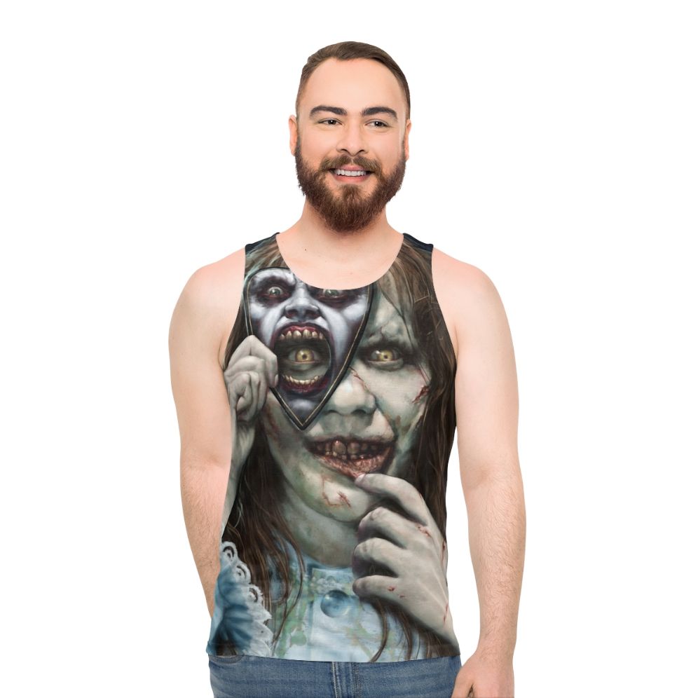 Regan's Exorcist Unisex Horror Movie Tank Top - men