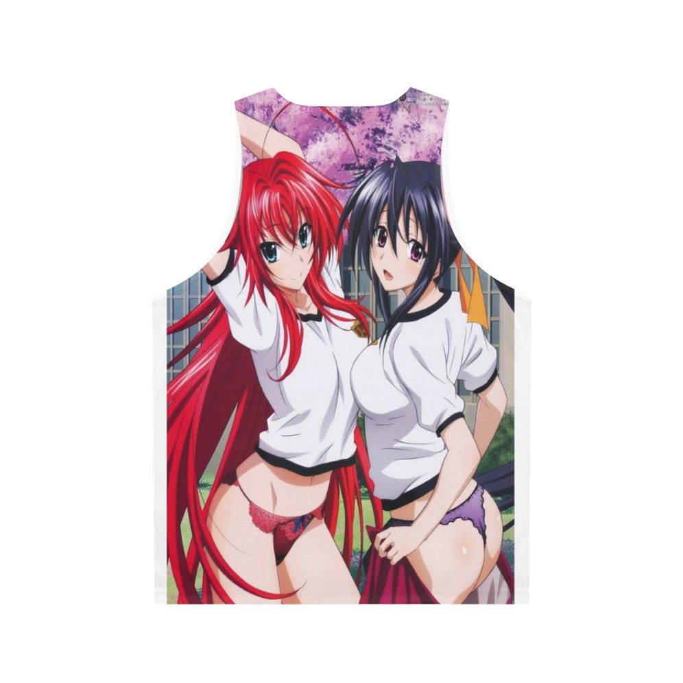 Rias and Akeno Anime Highschool DxD Unisex Tank Top - Back