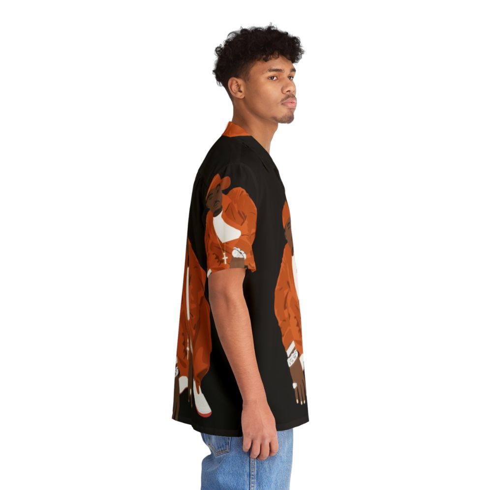 Nas Stillmatic Vector Hawaiian Shirt with Illmatic album art - People Pight