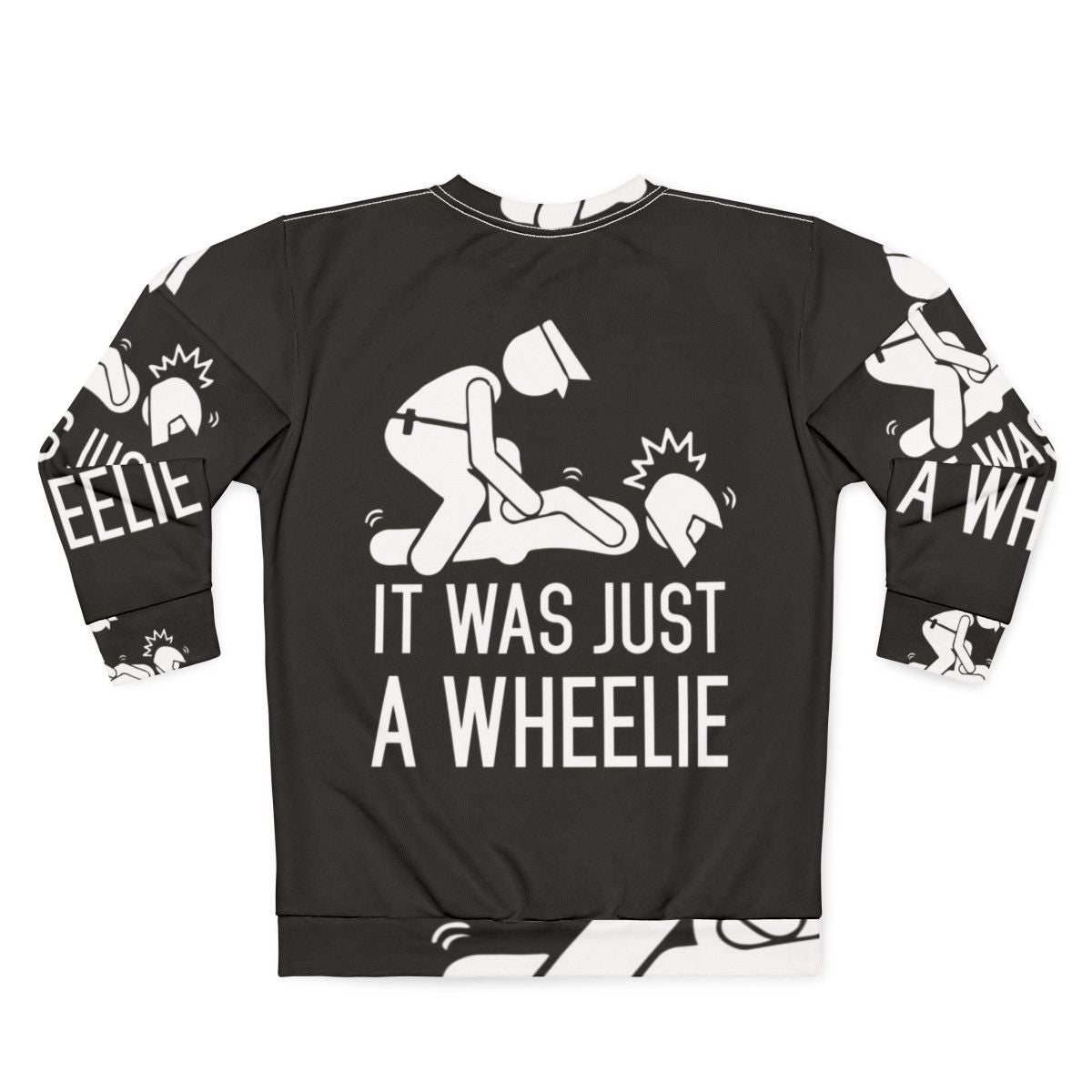 Legalize Wheelies Sweatshirt - Back