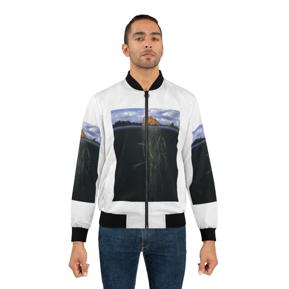 The Mars Volta Bomber Jacket featuring the band's logo - Lifestyle