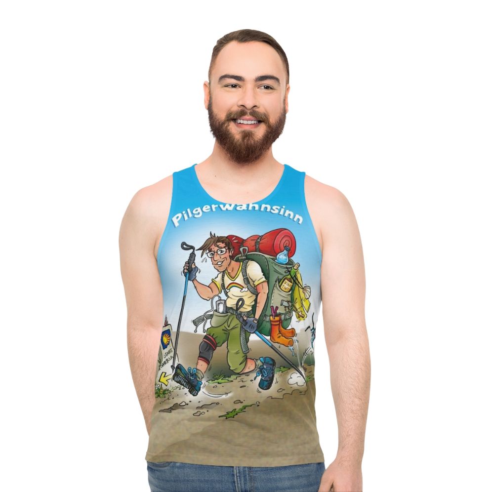 Pilgrimage inspired unisex tank top - men