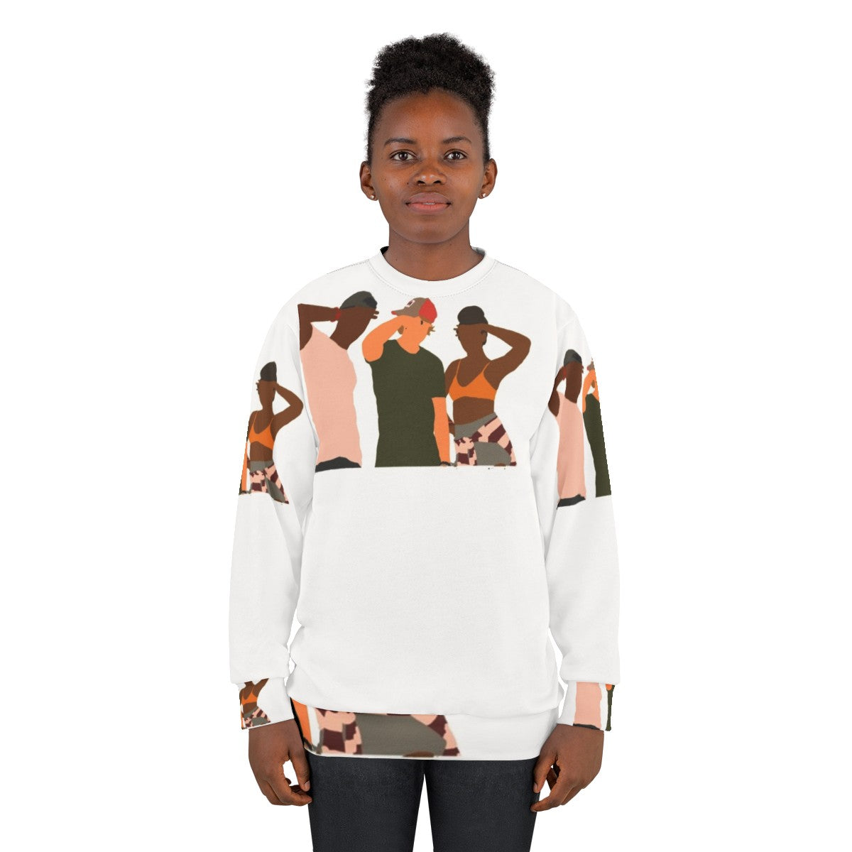 Trio Sweatshirt featuring Outer Banks characters - women