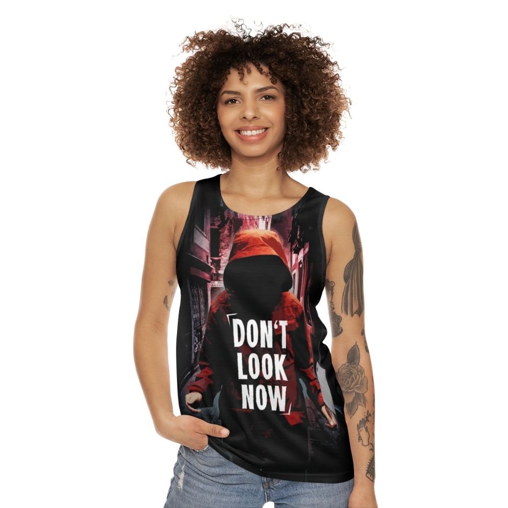 Don't Look Now Unisex Horror Movie Tank Top - women