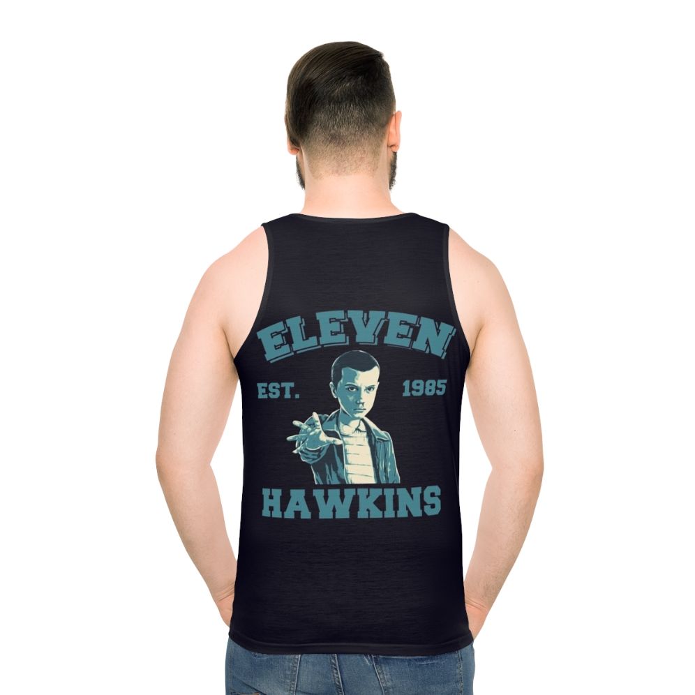 Stranger Things Eleven Unisex Tank Top - men back