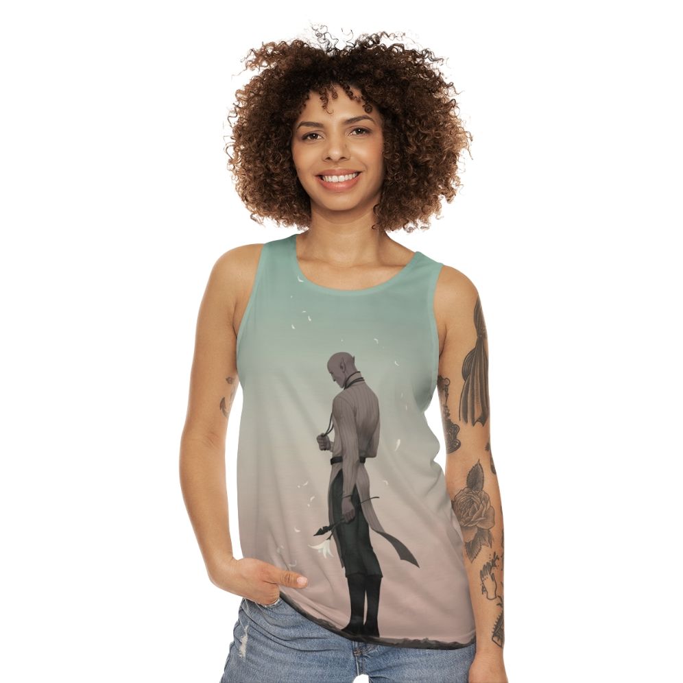 Unisex "Foolish Love" Dragon Age Solas Inspired Tank Top - women