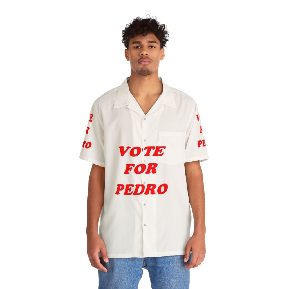 Vote for Pedro Hawaiian Shirt, Napoleon Dynamite Inspired - People Front