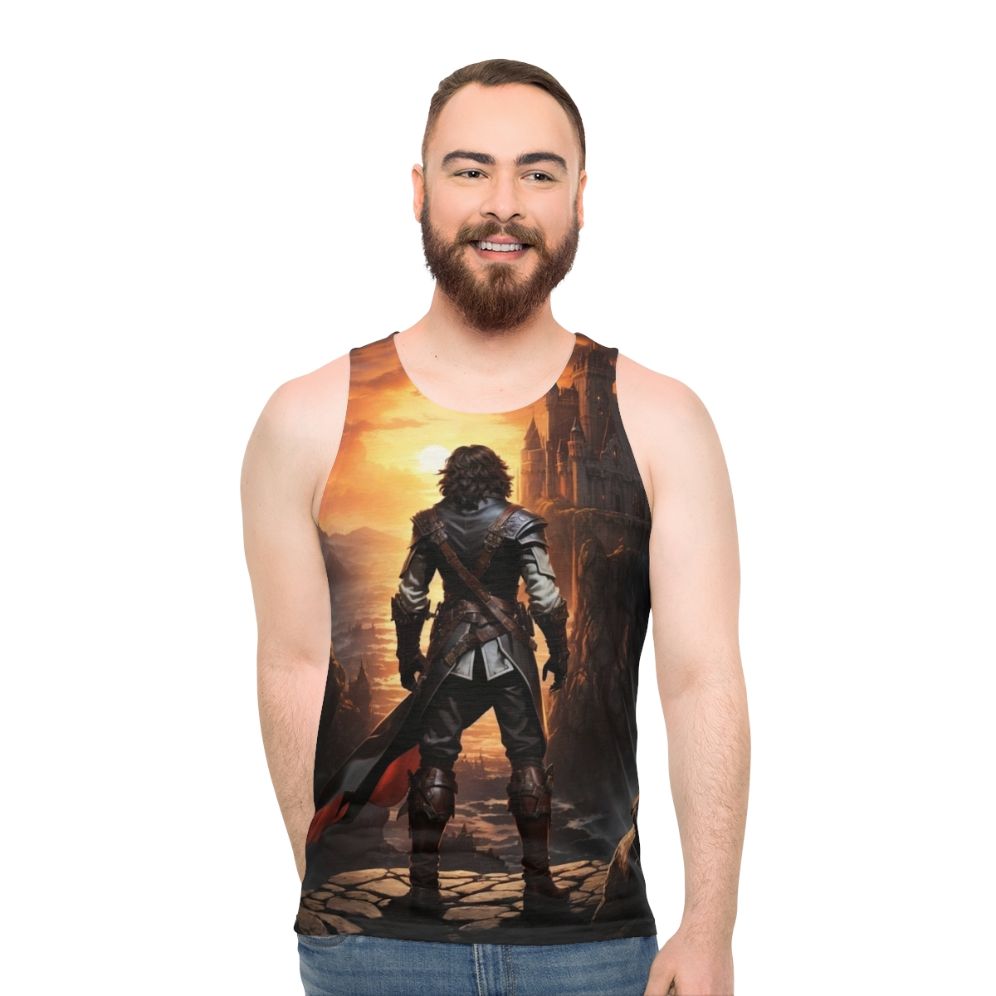 Trevor Belmont Castlevania Netflix Unisex Tank Top - men