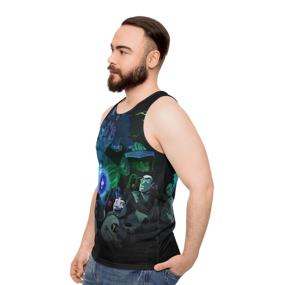 Ghostbusters 35th Anniversary Unisex Tank Top - men side