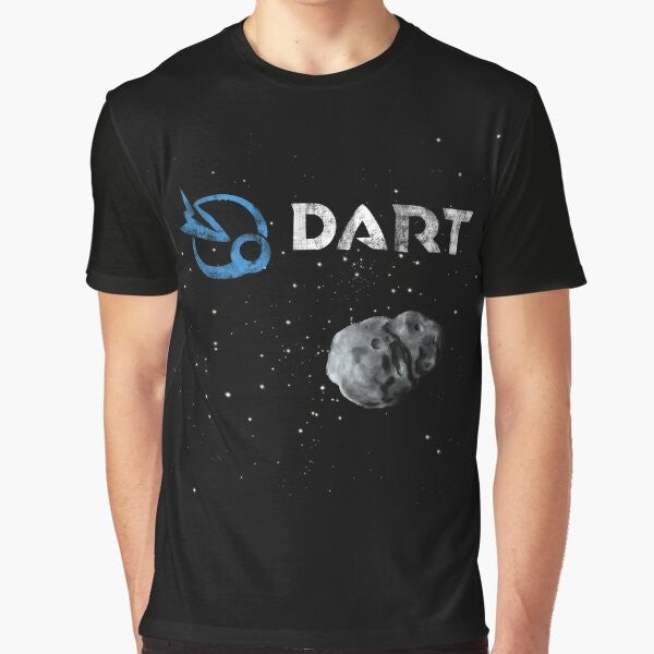 NASA DART Mission illustration Graphic T-Shirt