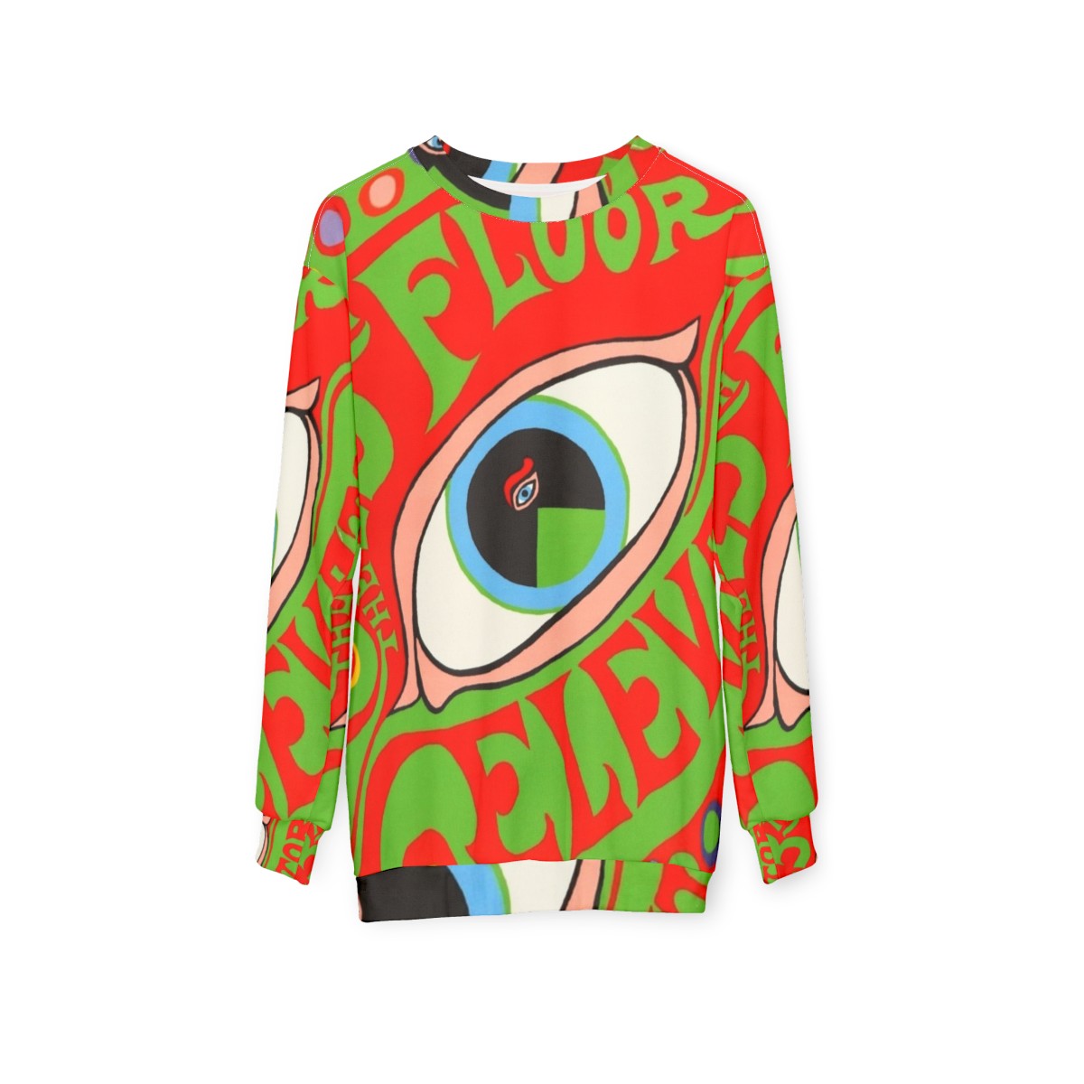 13th Floor Elevators Psychedelic Rock Sweatshirt - hanging