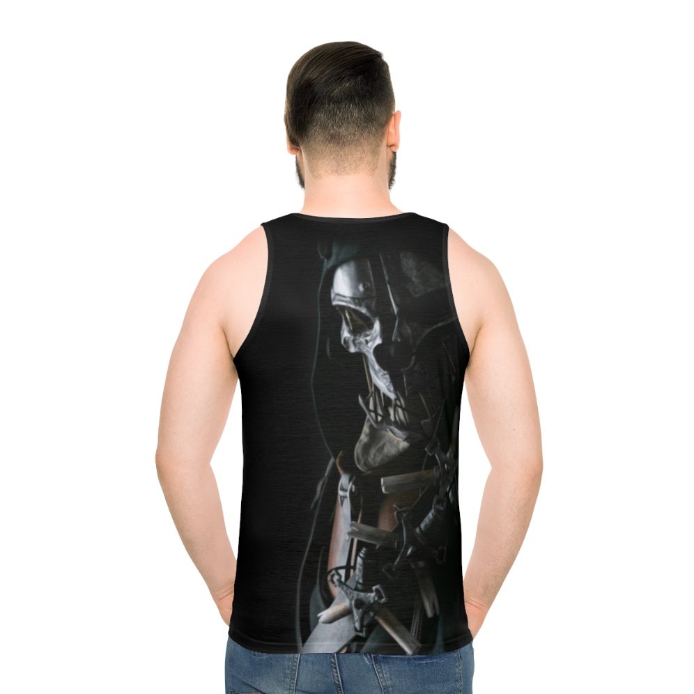 Dishonored 2 Vector Unisex Tank Top - men back