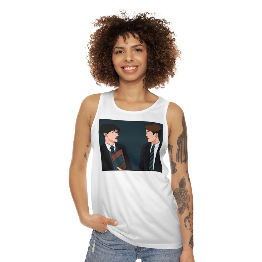 Heartstopper Charlie Spring and Nick Nelson Unisex Tank Top - women