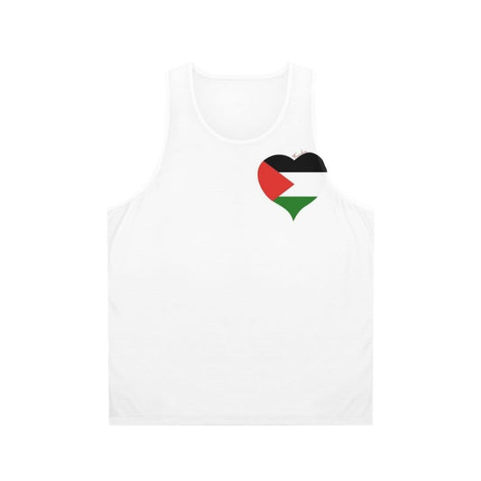 Unisex Palestine Flag Freedom Tank Top