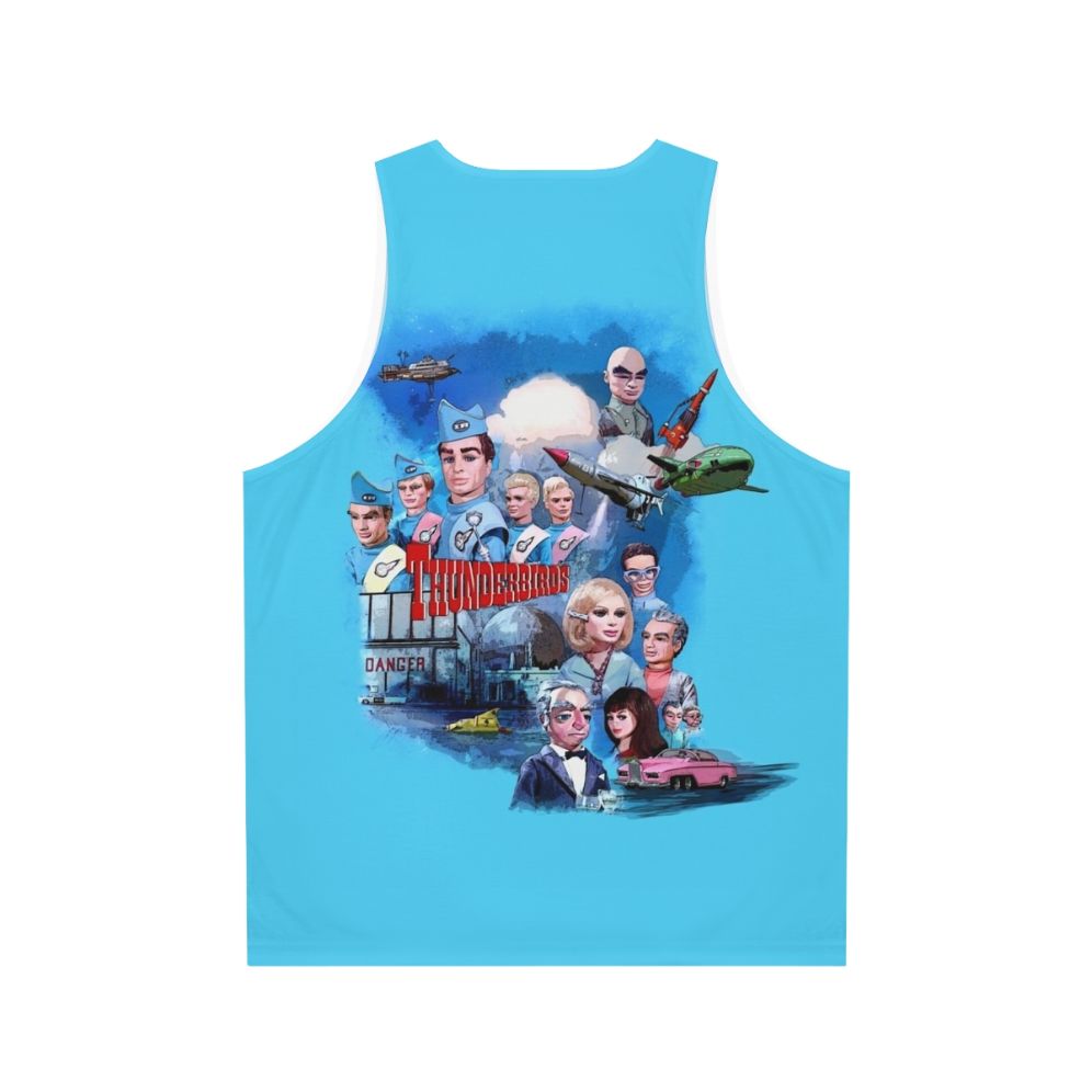 Thunderbirds Unisex Tank Top - Back