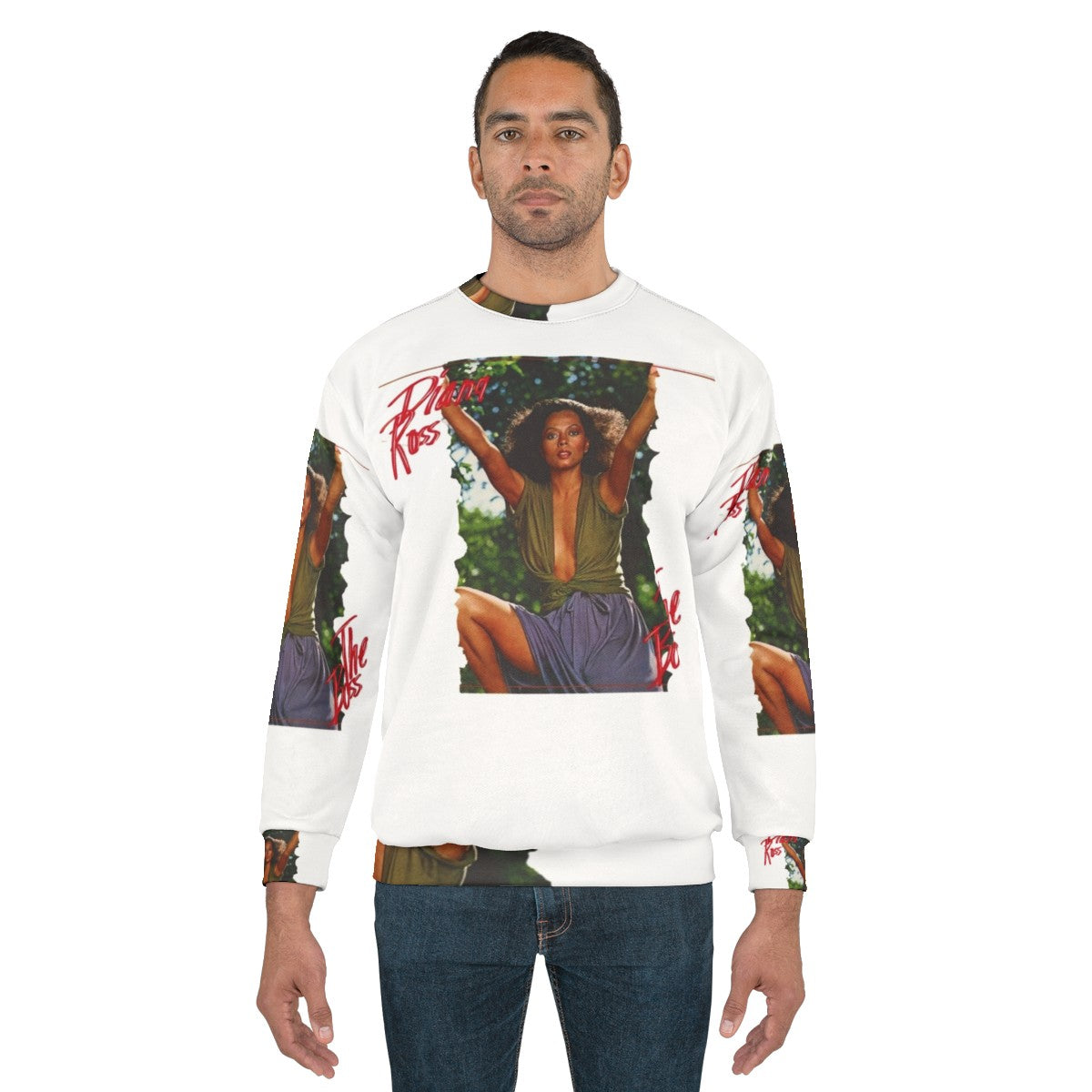 The Boss Album Diana Ross Music Sweatshirt - men