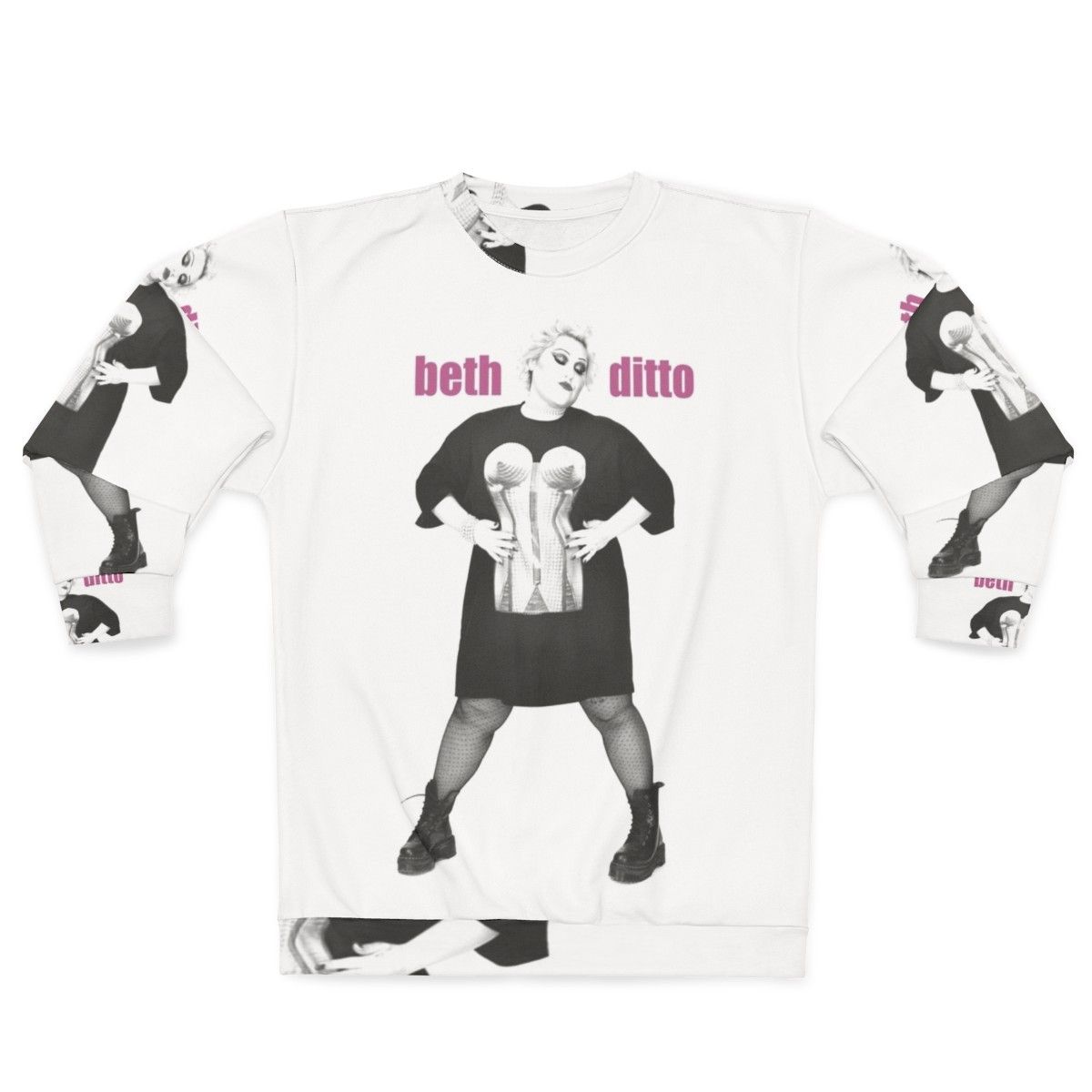 Beth Ditto Gossip Band Punk Sweatshirt