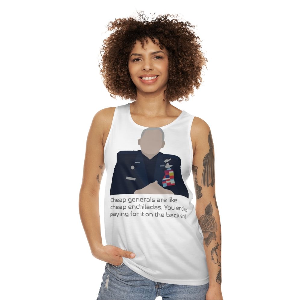 Funny Space Force Unisex Tank Top - women