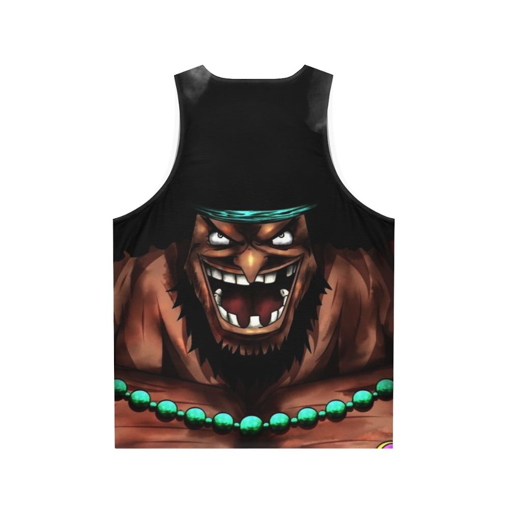 One Piece Blackbeard Marshall D Teach Unisex Tank Top - Back