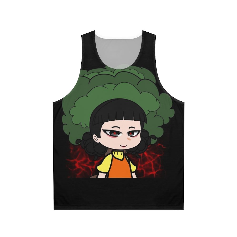 Squid Game Doll Design Unisex Tank Top