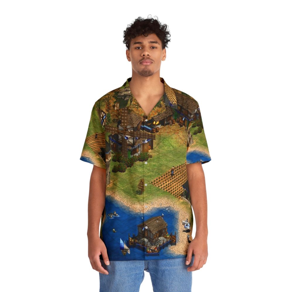 Vintage Age of Empires Hawaiian Shirt - Lifestyle