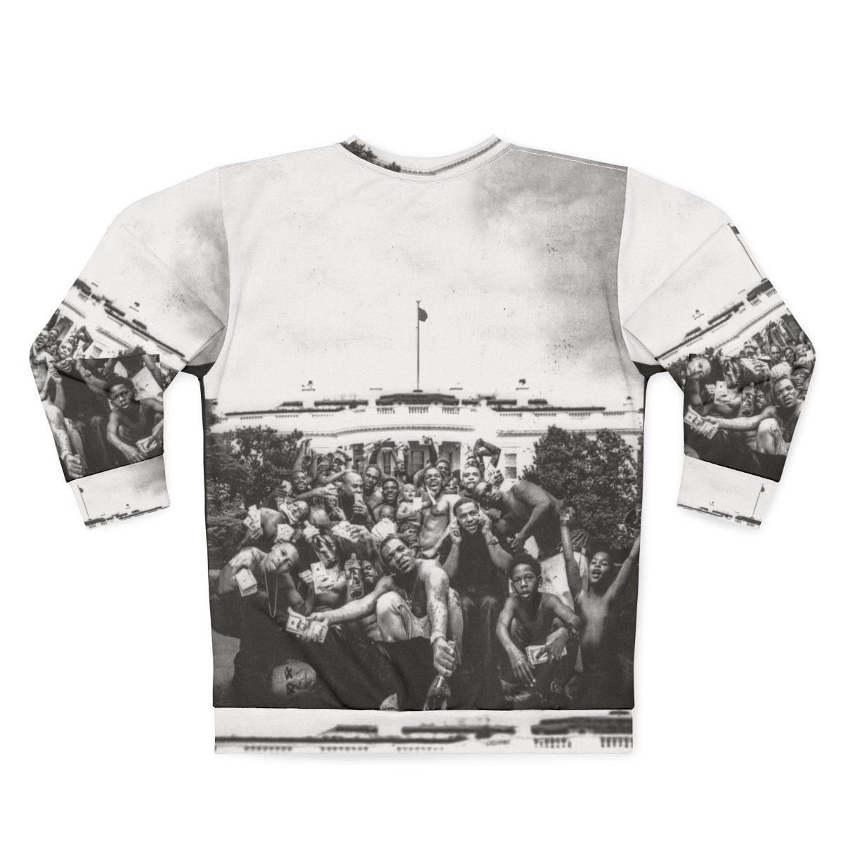 Kendrick Lamar "To Pimp A Butterfly" Hip Hop Sweatshirt - Back