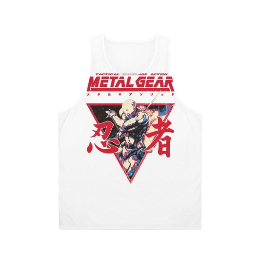 Gray Fox inspired unisex metal gear tank top