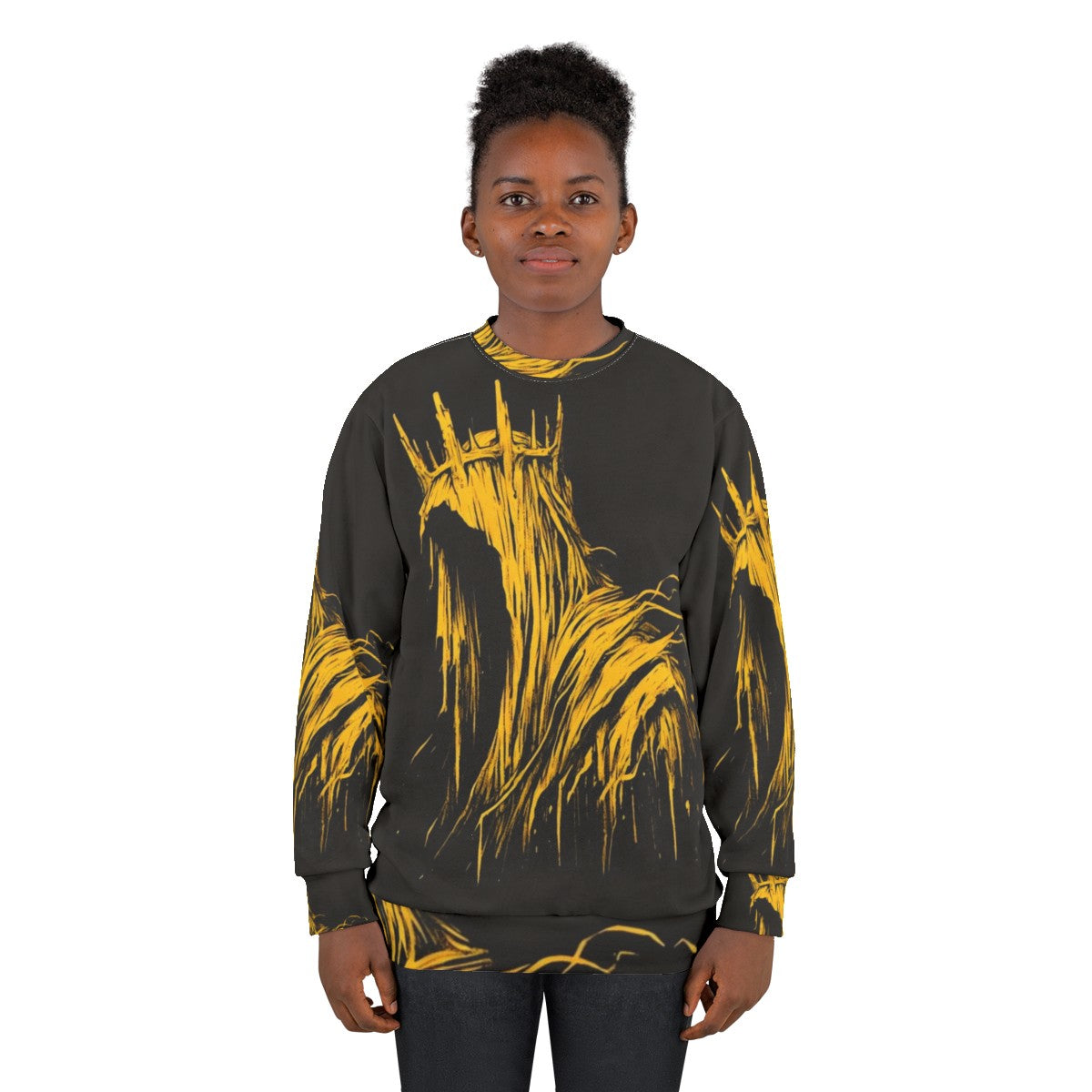 Hastur the King in Yellow Horror Sweatshirt - women