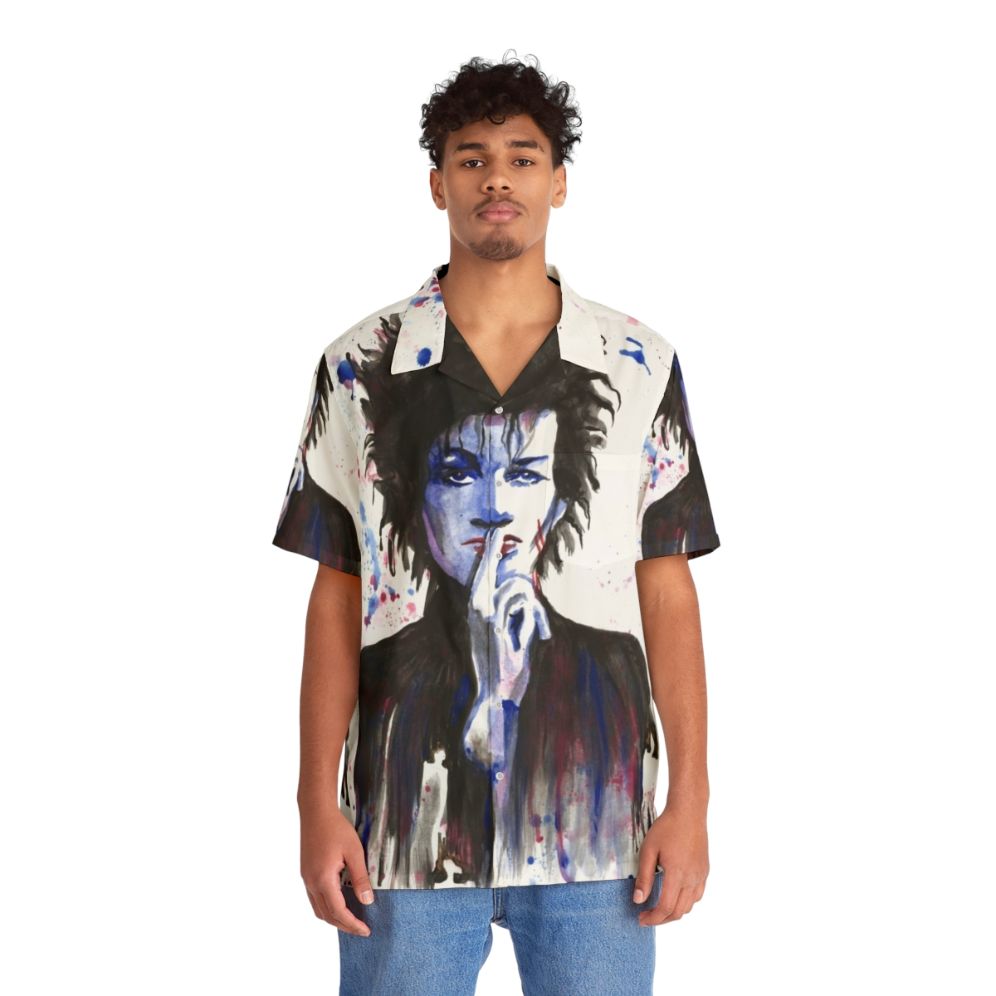 Daniel Ash Watercolor Hawaiian Shirt - People Front