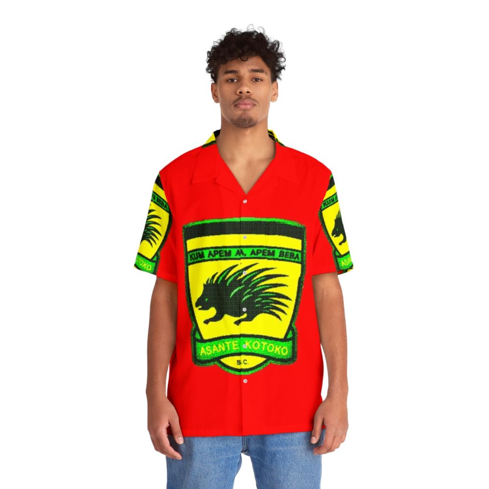 Asante Kotoko Ghanaian Football Club Hawaiian Shirt - Lifestyle