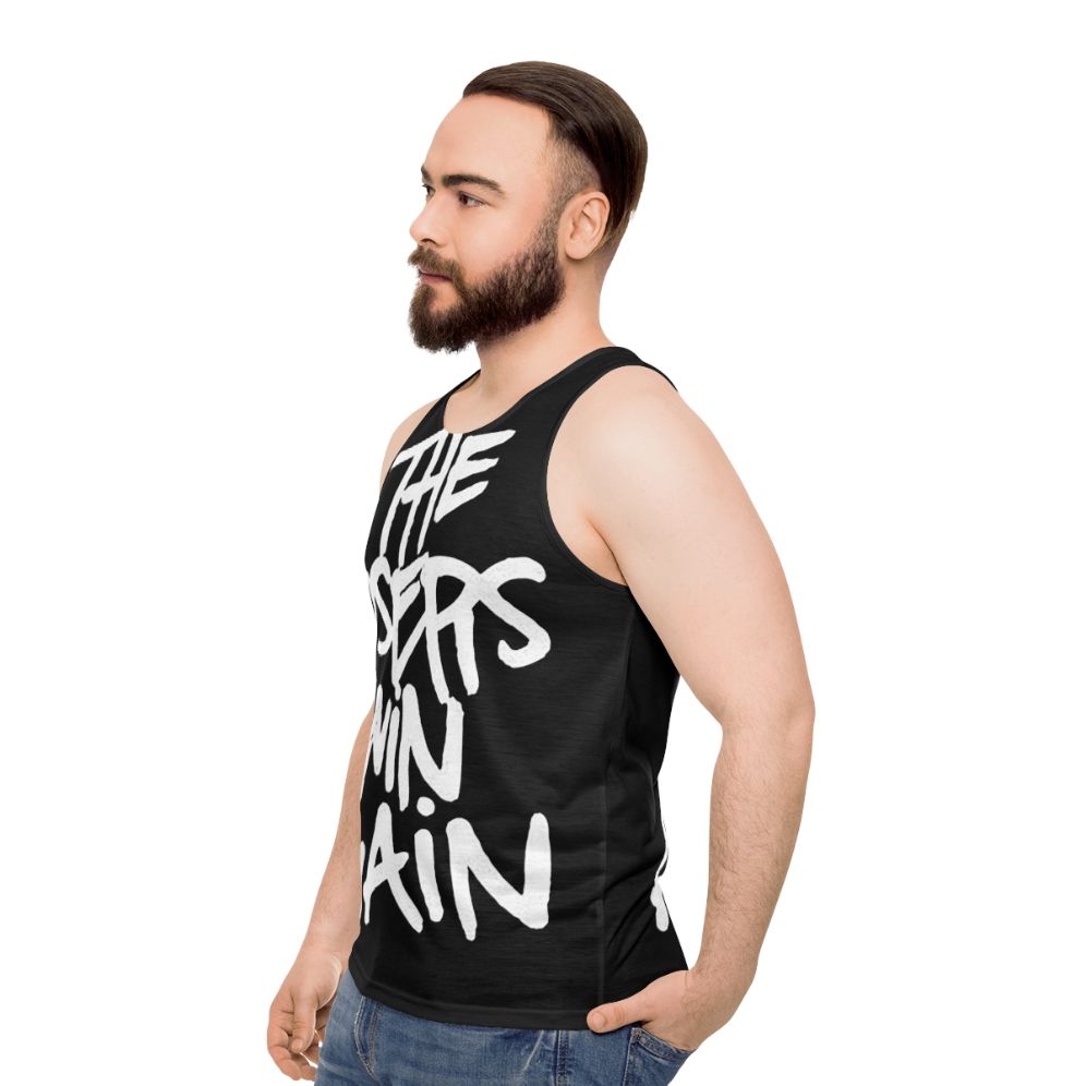 Unisex "The Loser Win Again" Tank Top for Yelawolf and Catfish Billie Fans - men side