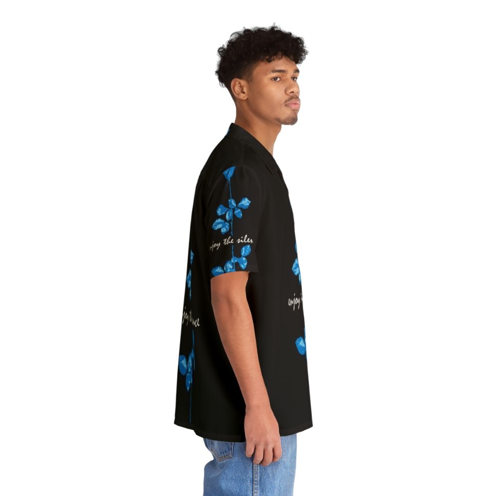 Depeche Mode "Enjoy The Silence" Blue Hawaiian Shirt - People Pight