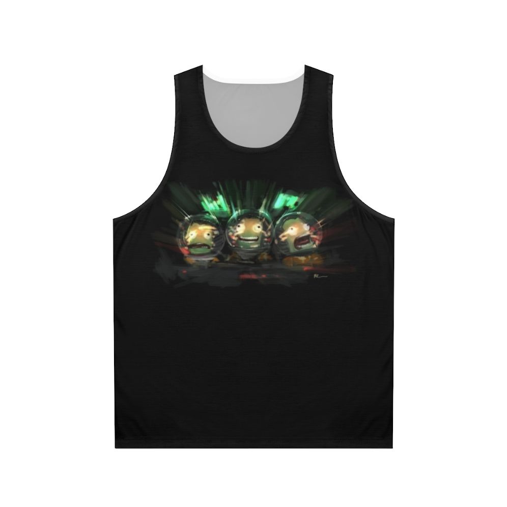 Kerbal Space Program inspired unisex tank top