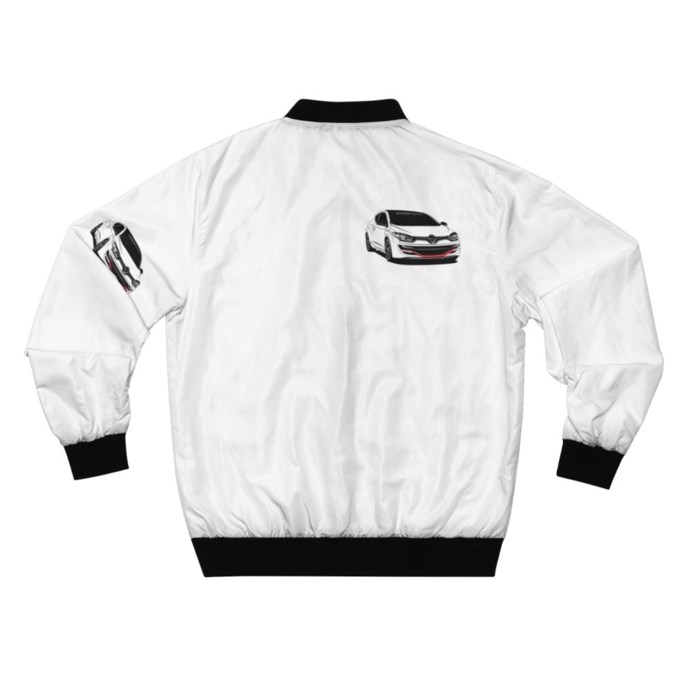 Megane 3 RS Bomber Jacket with Automotive-Inspired Design - Back