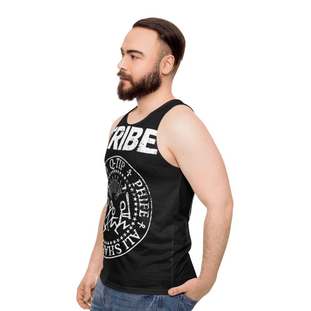 Tribe Unisex Hip Hop Tank Top - men side