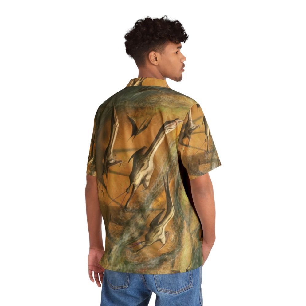 Wandering azhdarchid pterosaurs hawaiian shirt - People Back